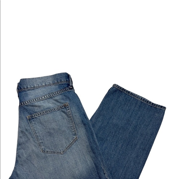 GAP (EUC) 100% COTTON ORIGINAL WIDE LEG CROP, SIZE 6 (28) - Picture 2 of 6